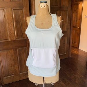 Nike Race Tank Green with Bib Pocket - Medium